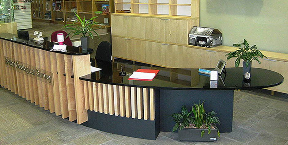 Bespoke Reception Desk, Edinburgh